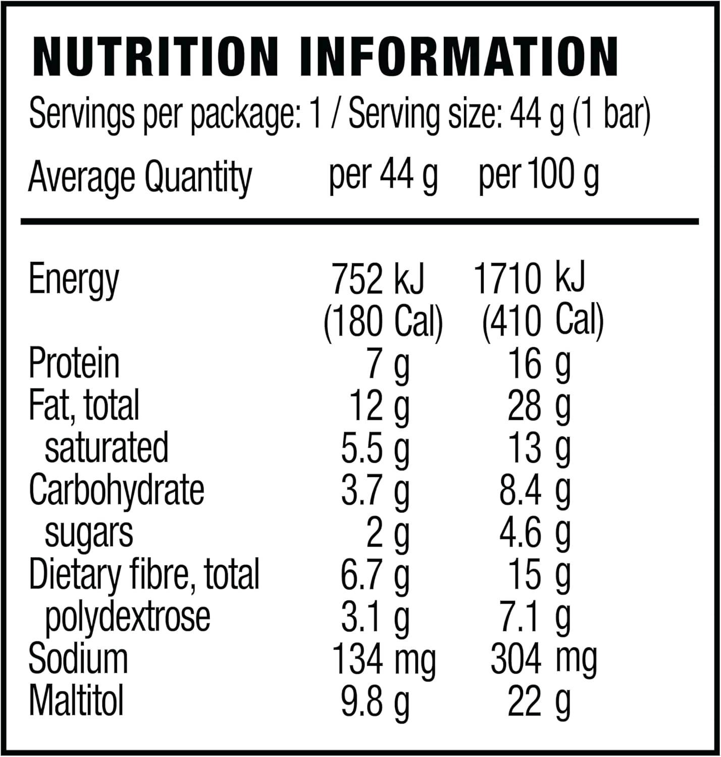 Caramel Chocolate Nut Snack Bar - 5 Pack - FITECFIT